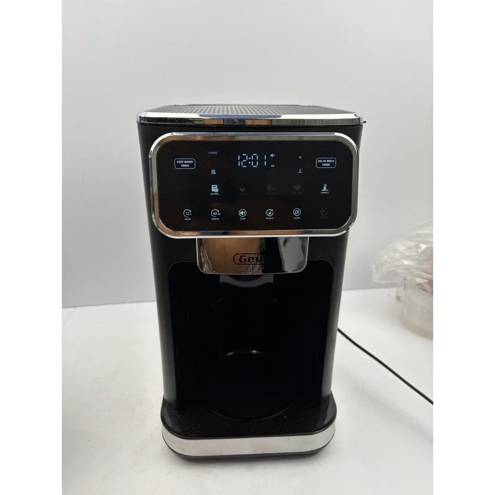 Gevi 12 Cup Programmable Drip Coffee Maker  with Touch Screen, Model DCMAO-READ